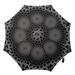 Pattern Abstract Graphic District Hook Handle Umbrellas (large) by Wegoenart