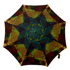 Background Color Template Abstract Hook Handle Umbrellas (large) by Wegoenart
