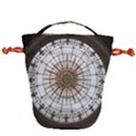 Dome Glass Architecture Glass Dome Drawstring Bucket Bag View2