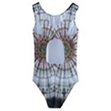 Dome Glass Architecture Glass Dome Kids  Cut-Out Back One Piece Swimsuit View2