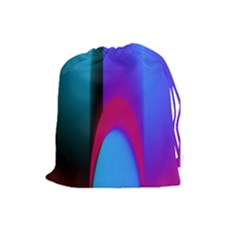 Abstract Art Abstract Background Drawstring Pouch (large) by Wegoenart