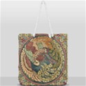 Wings Feathers Cubism Mosaic Full Print Rope Handle Tote (Large) View2