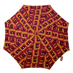 Vintage Abstract Background Hook Handle Umbrellas (small) by Wegoenart