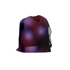 Fractal Rendering Drawstring Pouch (medium) by Wegoenart