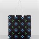 Background Abstract Vector Fractal Full Print Rope Handle Tote (Large) View2