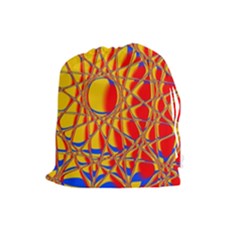Graphic Design Graphic Design Drawstring Pouch (large) by Wegoenart