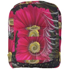 Fantasy Flower Fractal Blossom Full Print Backpack by Wegoenart