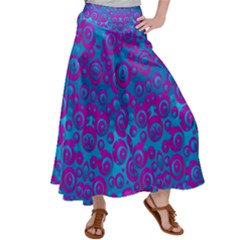 The Eyes Of Freedom In Polka Dot Satin Palazzo Pants by pepitasart