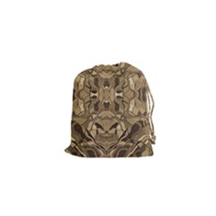 Abstract #8   I   Antiqued 6000 Drawstring Pouch (xs) by KesaliSkyeArt