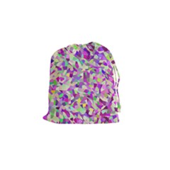 Verba Drawstring Pouch (small) by artifiart