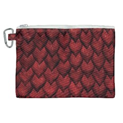 Redreptile Canvas Cosmetic Bag (xl) by LalaChandra