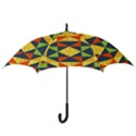 Background Geometric Color Hook Handle Umbrellas (Small) View3