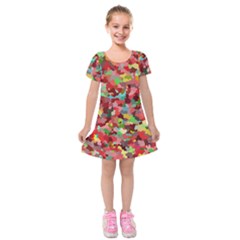 Redy Kids  Short Sleeve Velvet Dress by artifiart