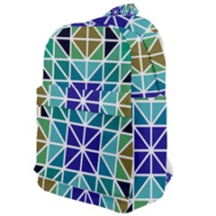 Mosaic Triangle Symmetry Classic Backpack by Pakrebo
