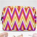 Chevrons Stripes Pattern Geometric Make Up Pouch (Medium) View1