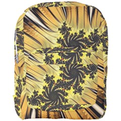 Fractal Art Colorful Pattern Full Print Backpack by Pakrebo