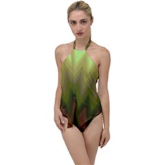 Zig Zag Chevron Classic Pattern Go With The Flow One Piece Swimsuit by Pakrebo
