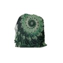 Fractal Art Spiral Mathematical Drawstring Pouch (Medium) View2
