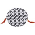 Diagonal Stripe Pattern Drawstring Bucket Bag View3