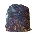 Fractal Art Artwork Globular Drawstring Pouch (XXL) View2