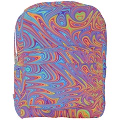 Fractal Psychedelic Fantasy Surreal Full Print Backpack by Pakrebo
