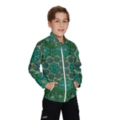 Stars Shining Over The Brightest Star In Lucky Starshine Windbreaker (kids) by pepitasart