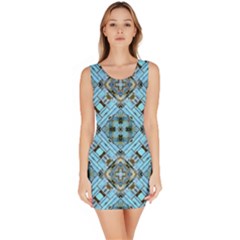 Background Wallpaper Bodycon Dress by Pakrebo