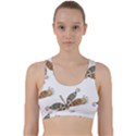 Pattern Dragonfly Background Back Weave Sports Bra View1