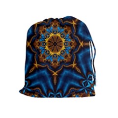 Pattern Abstract Background Art Drawstring Pouch (xl) by Pakrebo