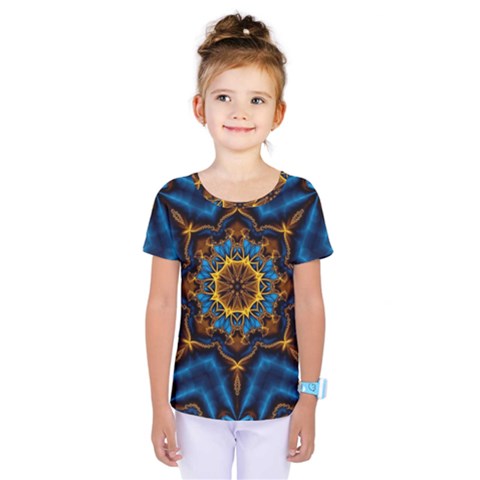 Pattern Abstract Background Art Kids  One Piece Tee by Pakrebo