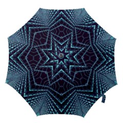 Sci Fi Texture Futuristic Design Hook Handle Umbrellas (small) by Pakrebo