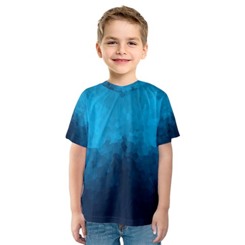 Deep Ocean Kids  Sport Mesh Tee by LoolyElzayat