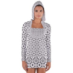 Decorative Ornamental Long Sleeve Hooded T-shirt by Mariart