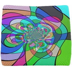 Retro Wave Background Pattern Seat Cushion by Mariart