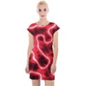 Pattern Background Abstract Cap Sleeve Bodycon Dress View1