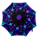 Fractal Pattern Spiral Abstract Hook Handle Umbrellas (Medium) View1