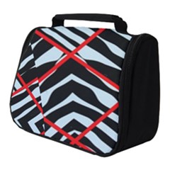 Model Abstract Texture Geometric Full Print Travel Pouch (small) by Pakrebo