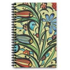 Mosaic Tile Art Ceramic Colorful 5 5  X 8 5  Notebook by Pakrebo