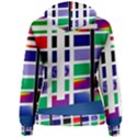 Color Graffiti Pattern Geometric Women s Pullover Hoodie View2