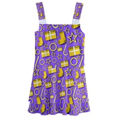 Paper Tissue Wrapping Kids  Layered Skirt Swimsuit by Pakrebo