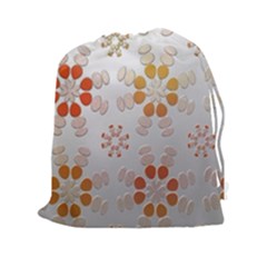 Wallpaper Pattern Abstract Drawstring Pouch (xxl) by Pakrebo