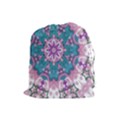 Mandala Pattern Abstract Drawstring Pouch (Large) View1