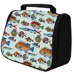 Ml 6-7 Fish Full Print Travel Pouch (big) by ArtworkByPatrick