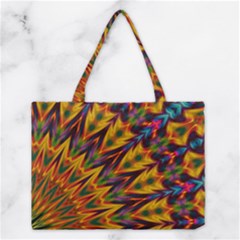 Background Abstract Texture Chevron Medium Tote Bag by Mariart