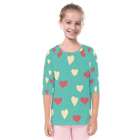 Tenderhearted Kids  Quarter Sleeve Raglan Tee by WensdaiAmbrose