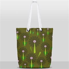 Zappwaits Full Print Rope Handle Tote (small) by zappwaits
