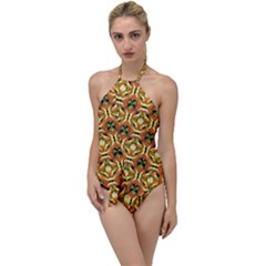 Ml-7-9 Grammer 3 Go With The Flow One Piece Swimsuit by ArtworkByPatrick