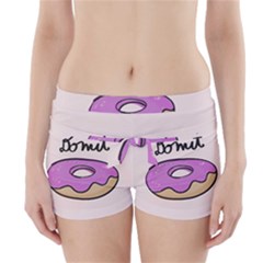 Donuts Sweet Food Boyleg Bikini Wrap Bottoms by Mariart