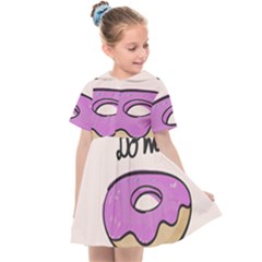Donuts Sweet Food Kids  Sailor Dress by Mariart