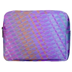 Diagonal Line Design Art Make Up Pouch (large) by LoolyElzayat